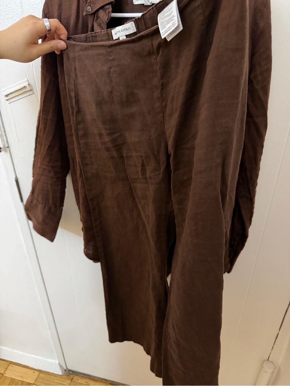 Banana Republic Brown Jumpsuit Set - Picture 2 of 4
